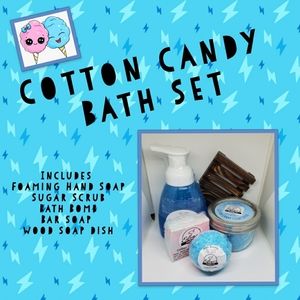 Cotton Candy Bath Set
